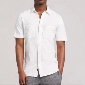 Faherty White Casual Button Down Shirt